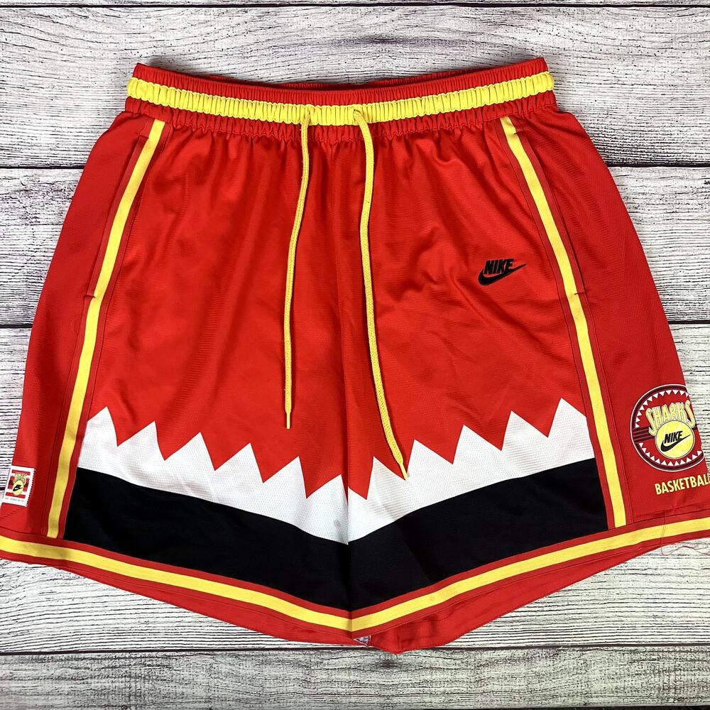 Nike Shanghai Sharks Red Dri-Fit Basketball Shorts
